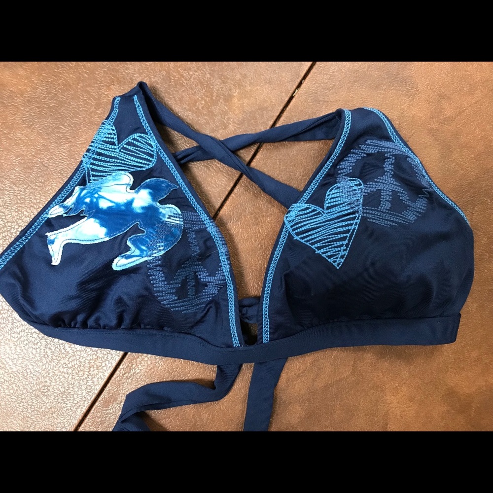 Lucky Brand Blue Bohemian Bikini!